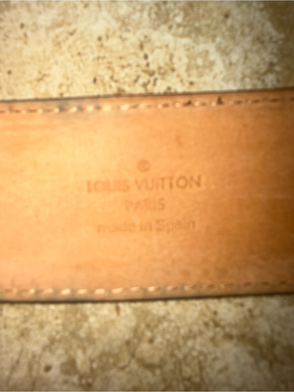 LOUIS VUITTON
Damier Canvas Trunks And Bags Belt Size 90/36 - Picture 3 of 4
